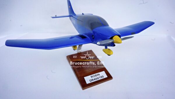 Model of Robin DR400 Aircraft with detailed craftsmanship.